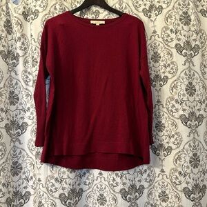Burgundy Loft Sweater
